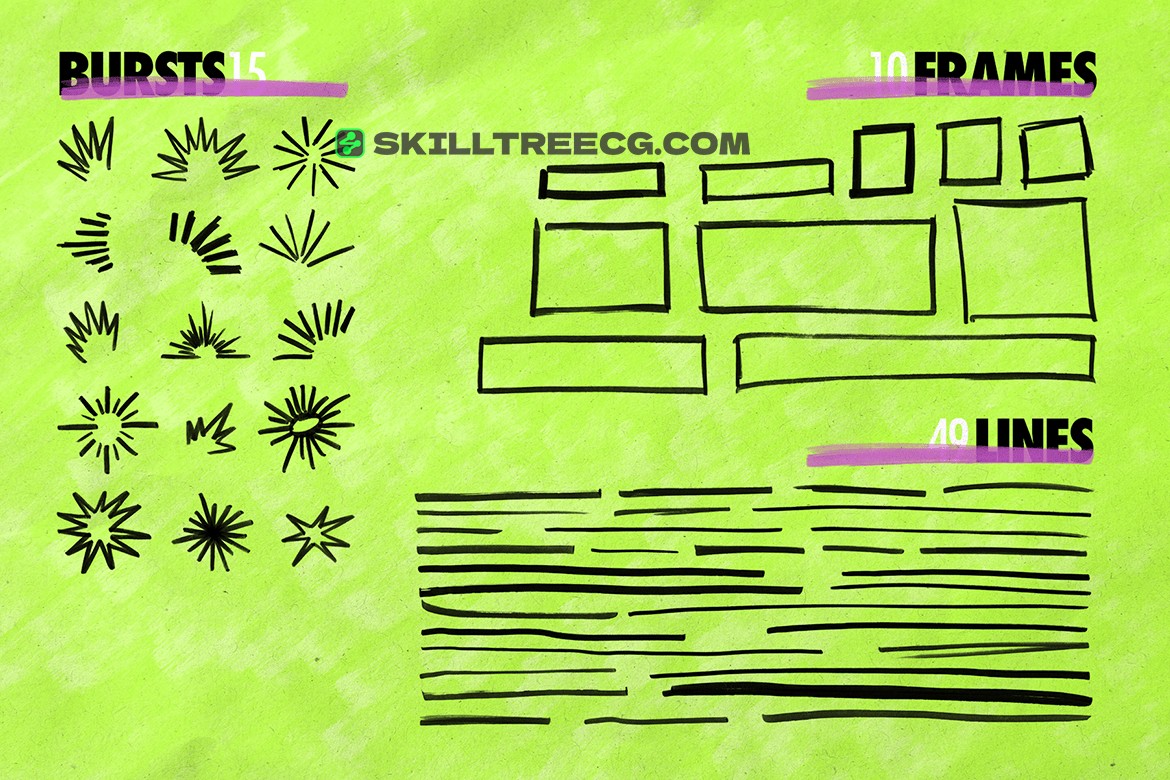图片[4]-Scribz – Markers Kit（388262）-技能树